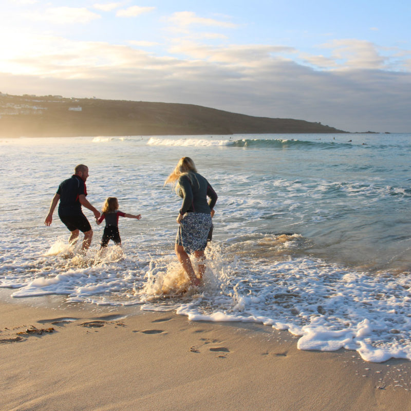 Luxury apartments in St Ives by the sea.