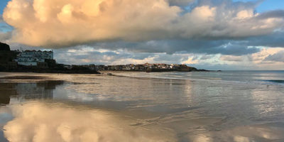 St Ives Harbour in Winter